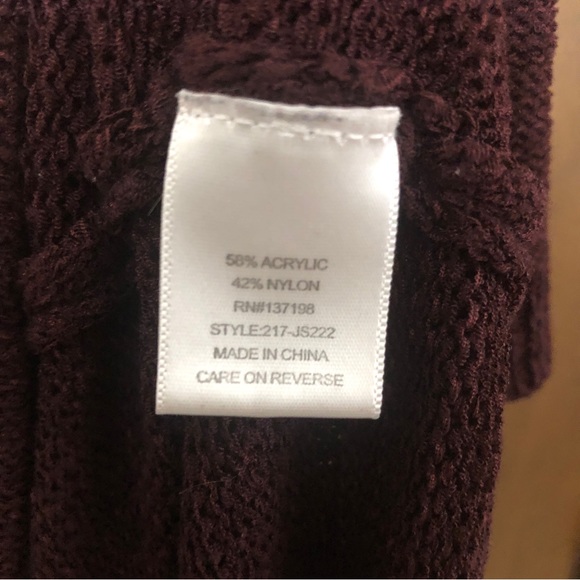 Charlotte Russe XL Cardigan Open Front - Picture 3 of 7